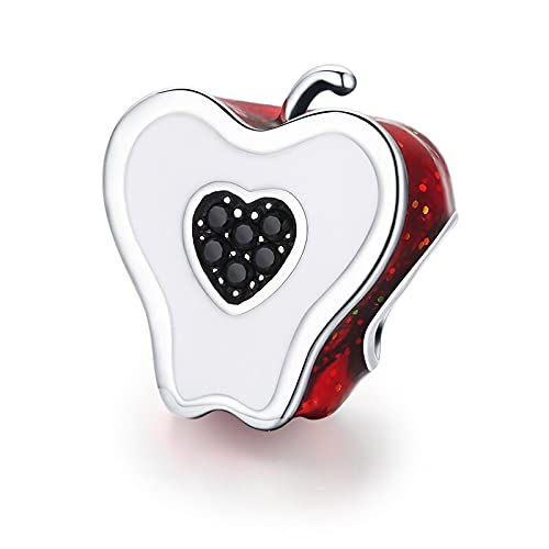 PAHALA 925 Sterling Silver Enamel Summer Fruit Charm Bead
