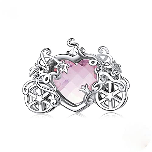 PAHALA 925 Sterling Silver Magic Dancing Party Crystals Charm Beads Fit Bracelet