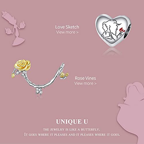PAHALA 925 Sterling Silver Magic Life Item Pendant Charm Beads Fit Bracelet