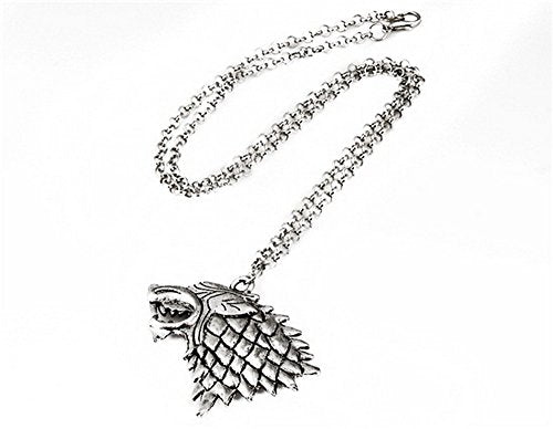 PAHALA Silver Plated Cute Lion Shaped Pendant Necklace