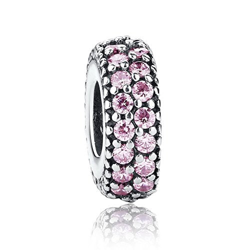 PAHALA 925 Sterling Silver Inspiration with 5 Colors Crystals Charm Bead