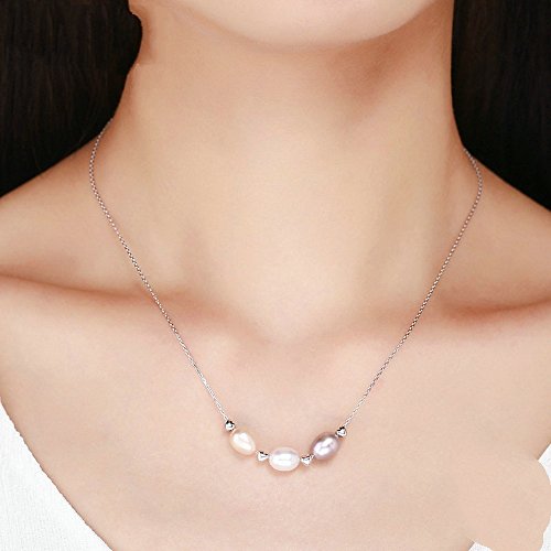 PAHALA 925 Sterling Silver Love Friendship Family Clear CZ Pendant Necklace