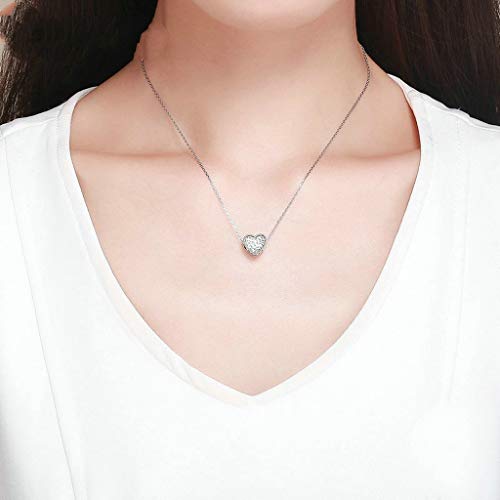 PAHALA 925 Strling Silver Heart Shape Star Charms