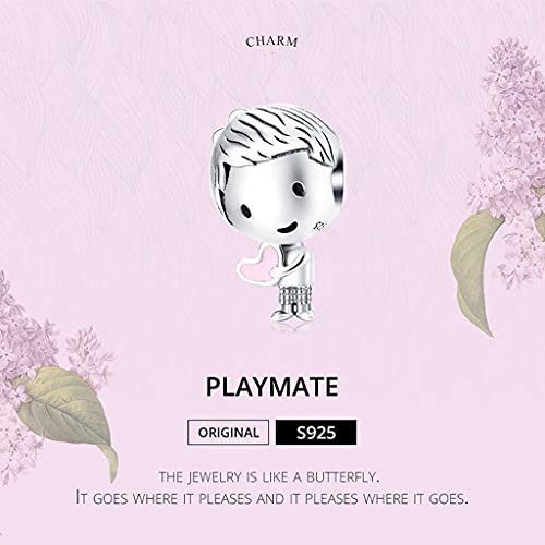 PAHALA 925 Sterling Silver Bag Beach Cat Bikini Rainbow Heart Surf Shark Swim Ring Girl Champagne Wine Charm Bead