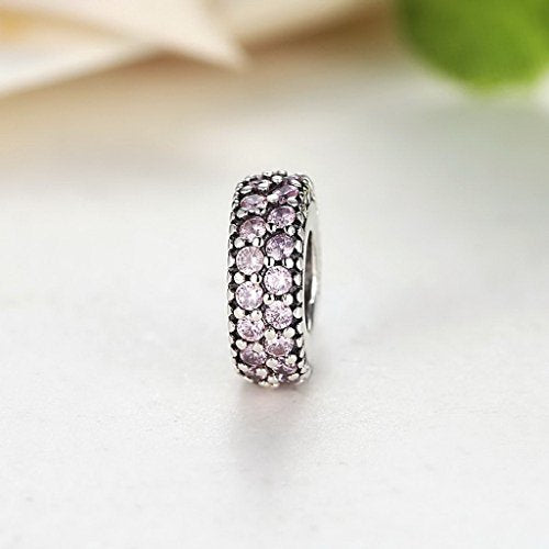 PAHALA 925 Sterling Silver Inspiration with 5 Colors Crystals Charm Bead