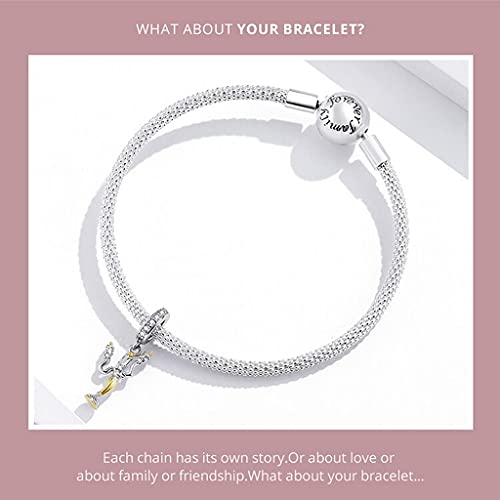 PAHALA 925 Sterling Silver Magic Life Item Pendant Charm Beads Fit Bracelet