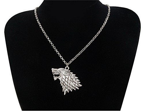 PAHALA Silver Plated Cute Lion Shaped Pendant Necklace