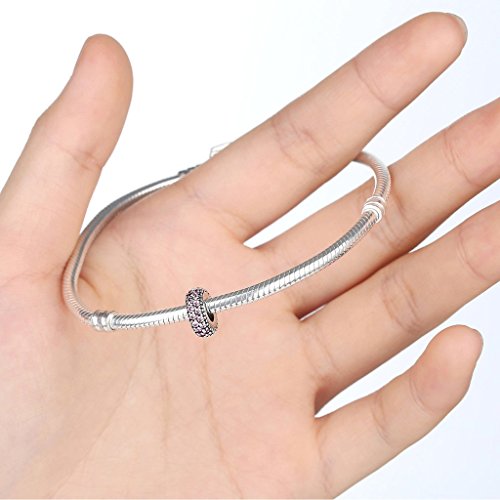 PAHALA 925 Sterling Silver Inspiration with 5 Colors Crystals Charm Bead