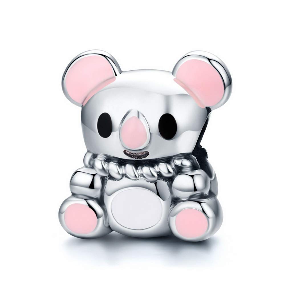 PAHALA 925 Strling Silver Australia Cute Koala Charms