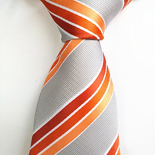 PAHALA Mens Fashion Silk Necktie Mix Color JACQUARD WOVEN Tie