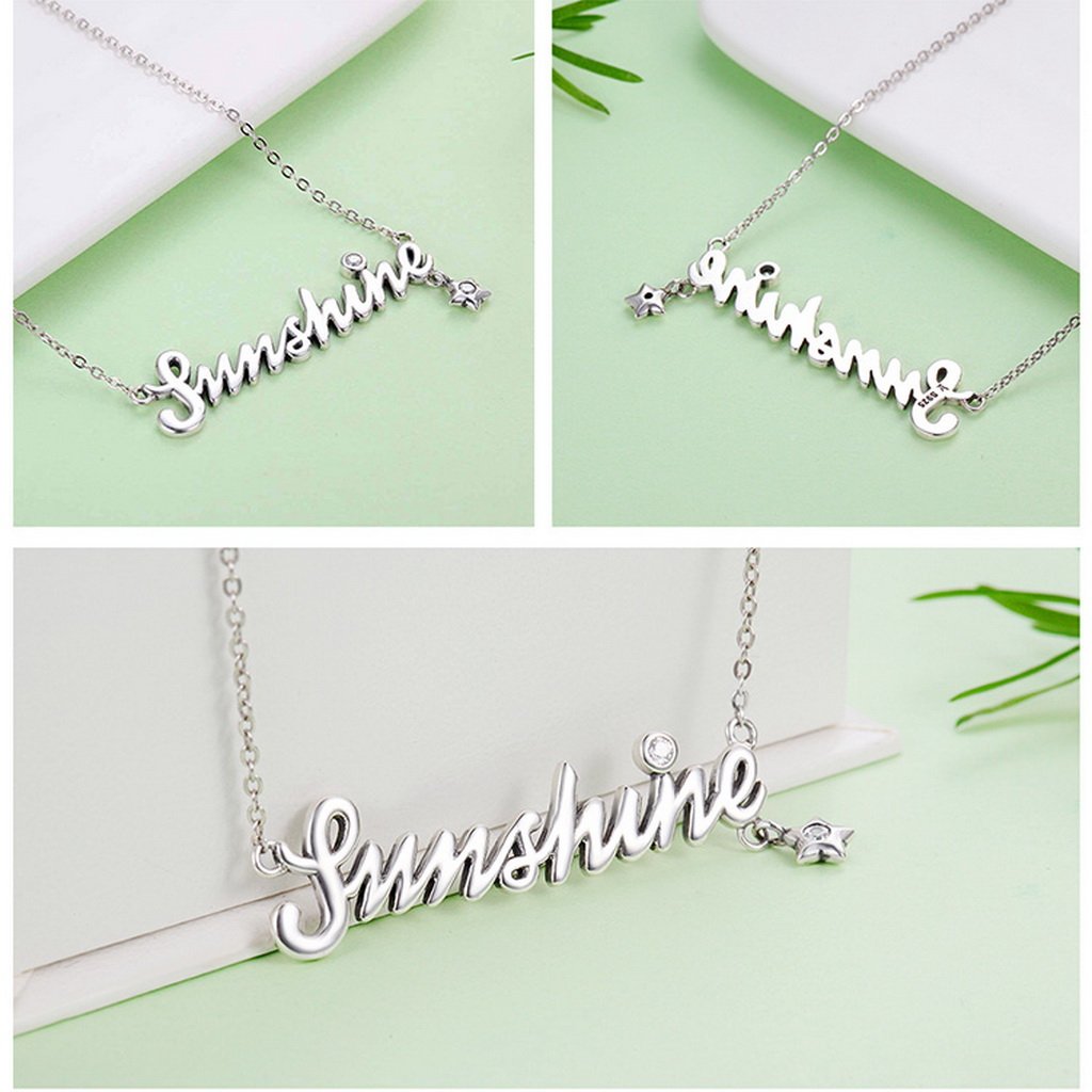 PAHALA 925 Sterling Silver Sunshine with Crystals Pendant Necklace
