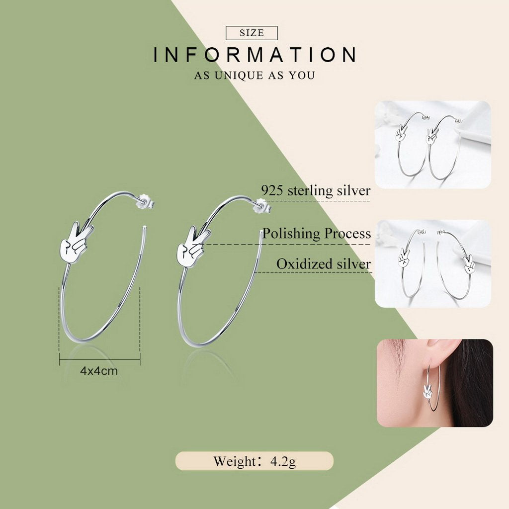 PAHALA 925 Sterling Silver Fashion Sig Long Tassel Earrings