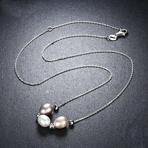 PAHALA 925 Sterling Silver Love Friendship Family Clear CZ Pendant Necklace