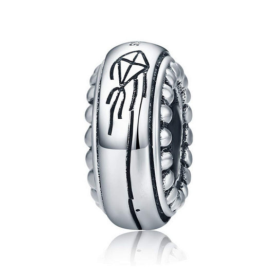 PAHALA 925 Strling Silver Kite Memory Engrave Charms
