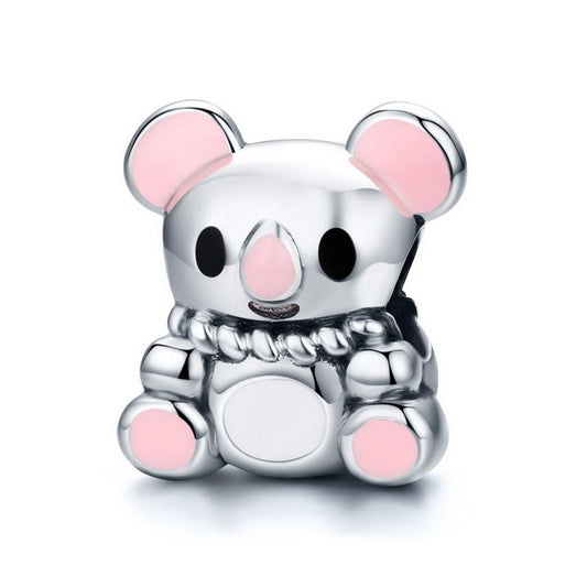PAHALA 925 Strling Silver Australia Cute Koala Charms
