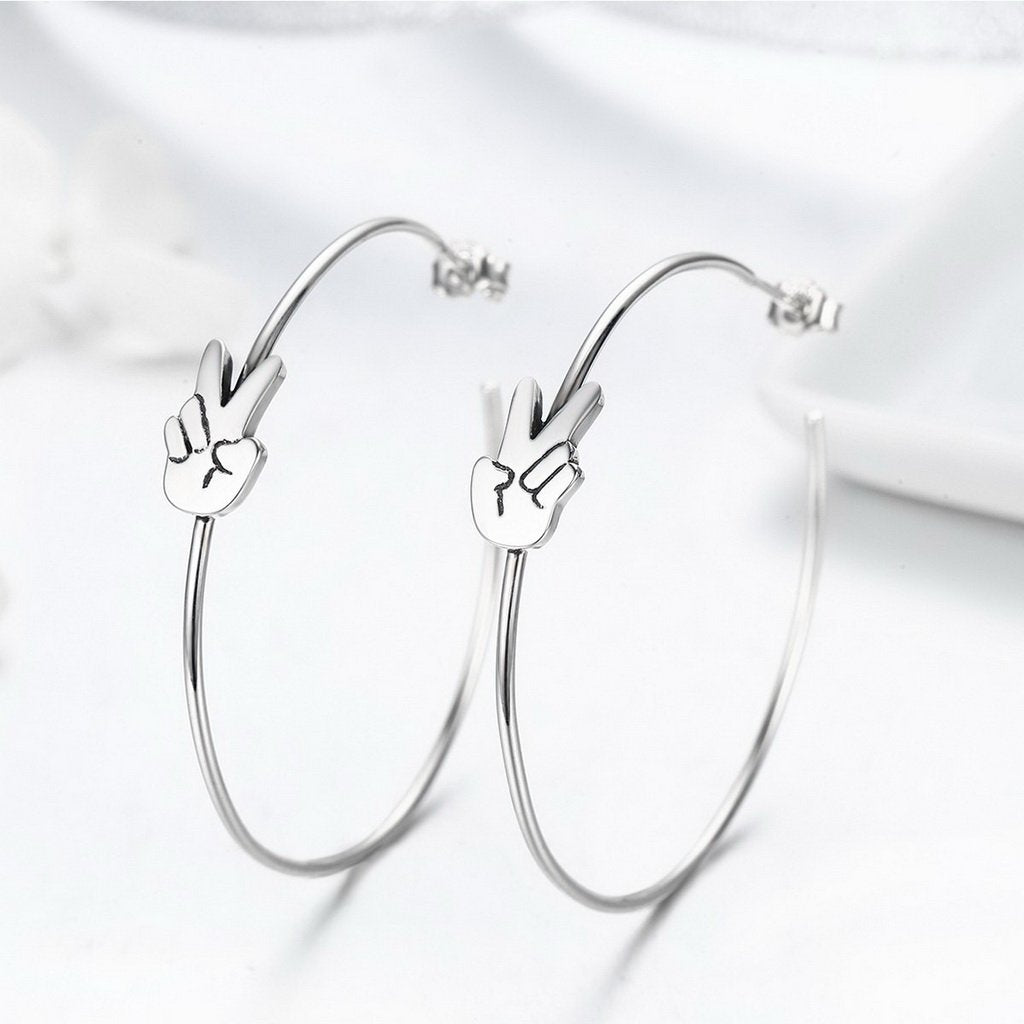 PAHALA 925 Sterling Silver Fashion Sig Long Tassel Earrings