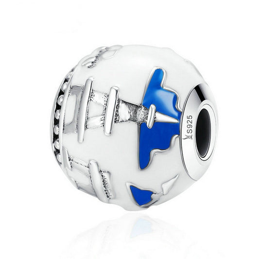 PAHALA 925 Sterling Silver Fantasy World with Enamel Charm Bead